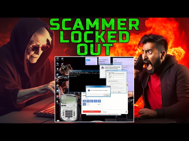 Extreme Anger From SYSKEY-ed Scammer