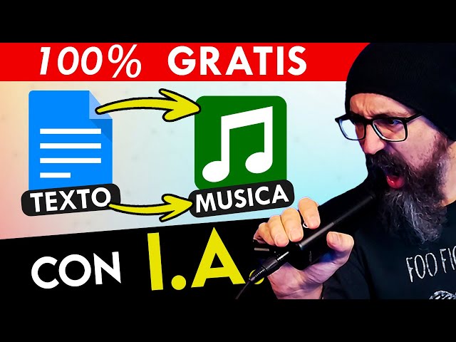 Convert TEXT to MUSIC with AI [100% FREE] How to CREATE SONGS with Artificial Intelligence