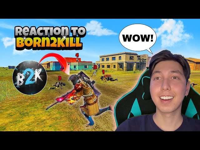 Reaction to Born2Kill | Goat of Sniper 🔥 - Mehdix Free Fire @Born2Kill