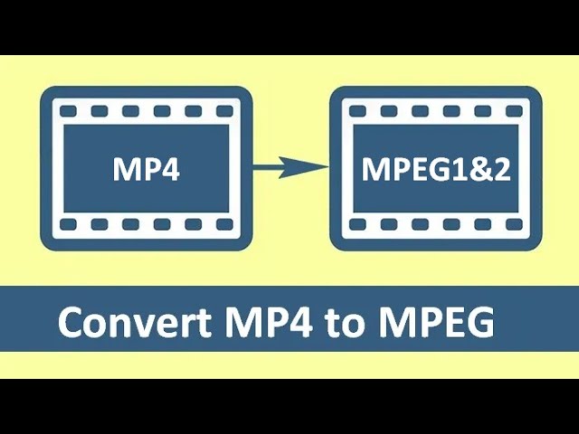 Cómo convertir MP4 a MPEG MPEG 2 y MPEG 1