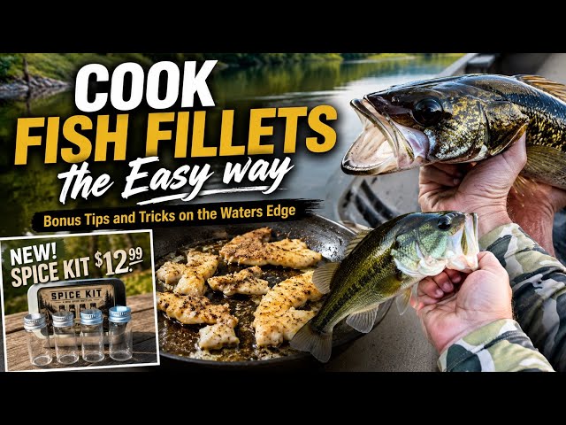 Cook Fish Fillets the Easy Way | Bonus Tips and Tricks on the Water’s Edge