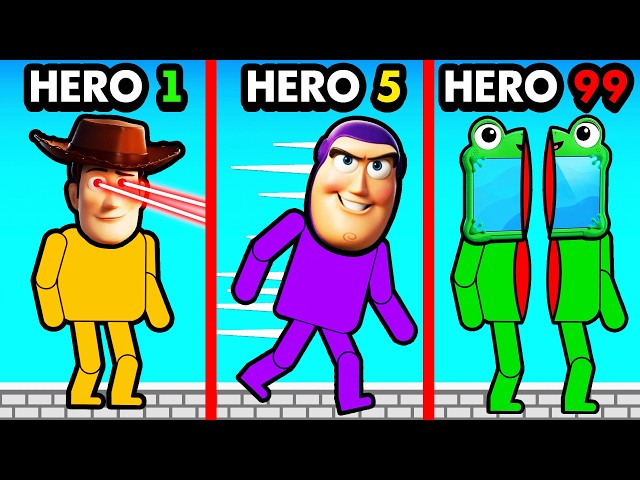 Upgrading TOY STORY SUPER HEROES