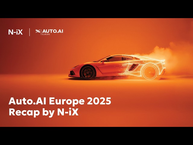 Auto.AI Europe 2025 | N-iX Recap
