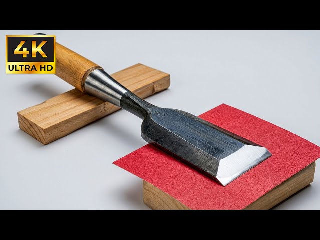 World’s Sharpest Chisel! The Secret to Sharpening Your Chisel Quickly in Just 3 Minutes!