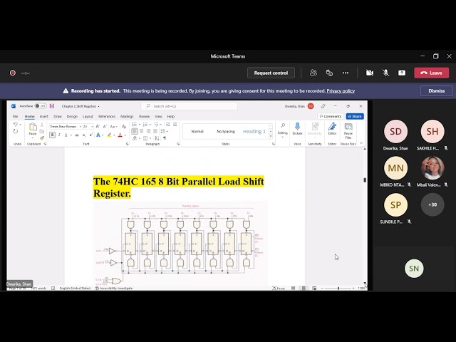 Shift Registers Digits II