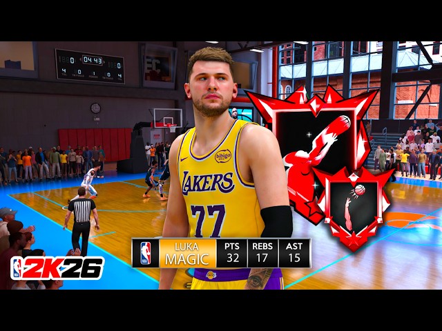 I MADE A *CENTER* LUKA DONCIC BUILD in NBA 2K26..