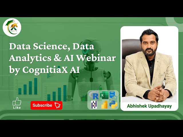 Data Science, Data Analytics & AI Webinar 2026 | Learn Future Skills with CognitiaX AI