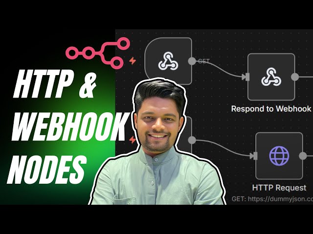 HTTP and Webhook in N8N For Beginners