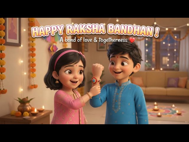 SURPRISING My Brother! 🎁 Best Raksha Bandhan Celebration Animation