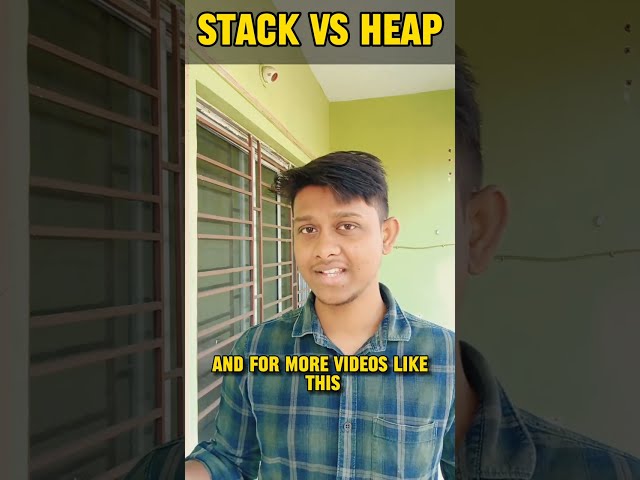 Stack memory vs Heap Memory in java @codefamily