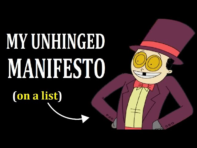 MY MANIFESTO IS 4 INCHES... is that too Small?? (with 30 page zine tutorial)