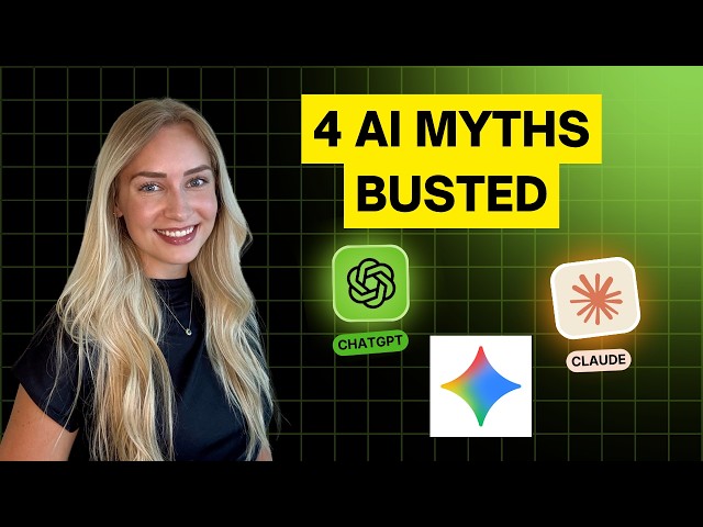 AI IS NOT THE ENEMY. 4 Myths busted so you can start using AI today.