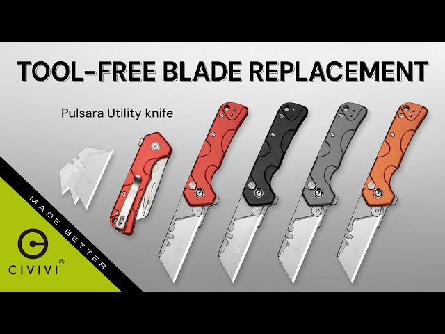 Civivi Pulsara Utility (Easy Blade Change)