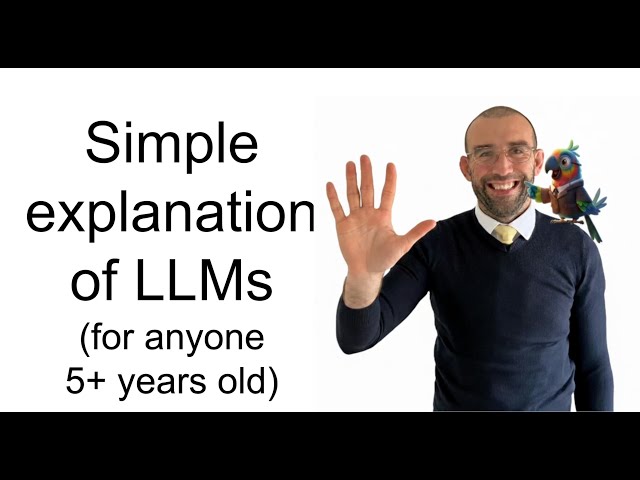 What is an LLM? Simple AI Explanation for Kids & Beginners (5+ Years Old)