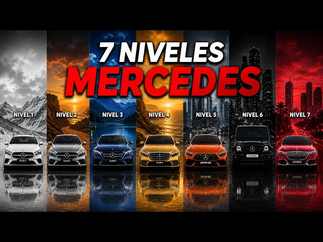 The 7 Levels of Mercedes Explained in 10 Minutes