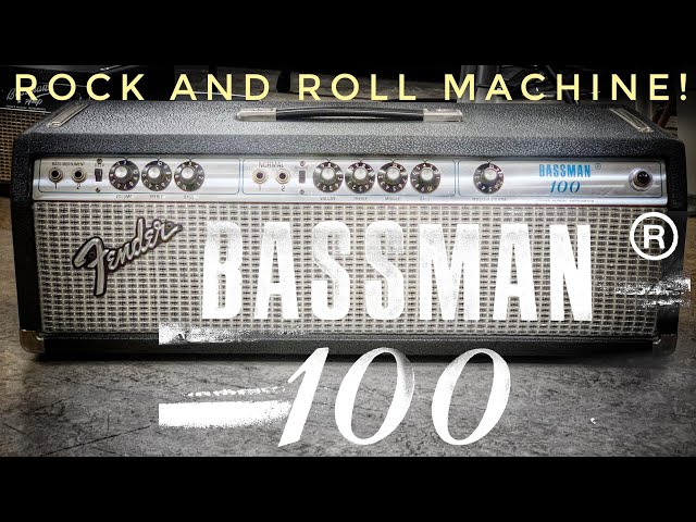 The Silverface Fender Bassman 100 is NOT WHAT YOU THINK! 🤘