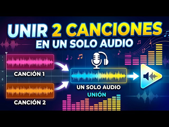 HOW TO JOIN 2 SONGS INTO A SINGLE AUDIO FILE