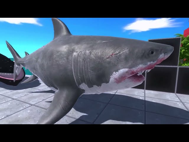 Dark Devil Monster War! Devil Shin Godzilla & Godzilla 2014 VS Bloop and Megalodon Rex - ARBS