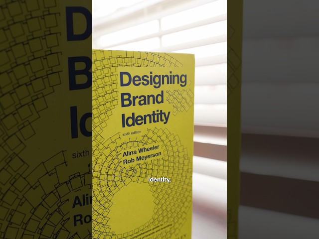 THE Textbook for Brand Identity Design 📔📔📔 #branding #graphicdesign #identitydesign