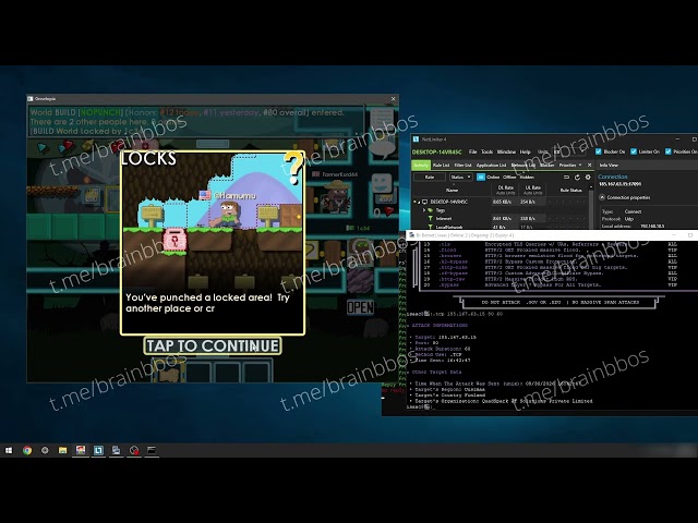 BRAIN NET C2 VS GROWTOPIA SERVER HOSTING | DDOS BEST C2/BOTNET/API 2026 | L4 & L7 | BEST BYPASS