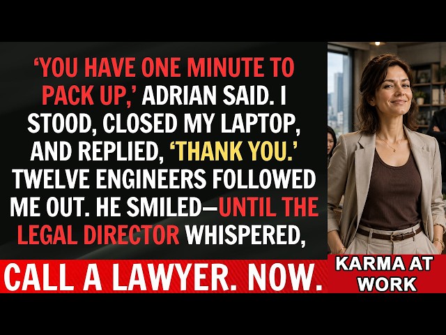 I Said "Watch Me" When He Fired Me—14 Days Later, I Joined His Rival With 20 Patents