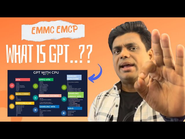 What is eMMC GUID Partition Table (GPT) ?? How to Work .pit / preloder/ primary GPT !!