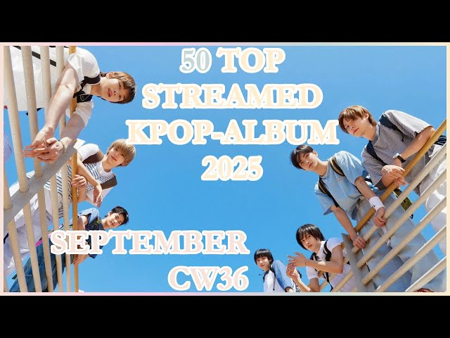 MOST STREAMED KPOP ALBUM 2025 ON SPOTIFY ! (SEPTEMBER | CW 36)