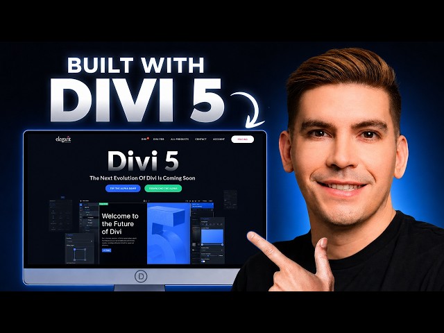 Divi Theme 5 Full Tutorial - Build Websites The Easy Way