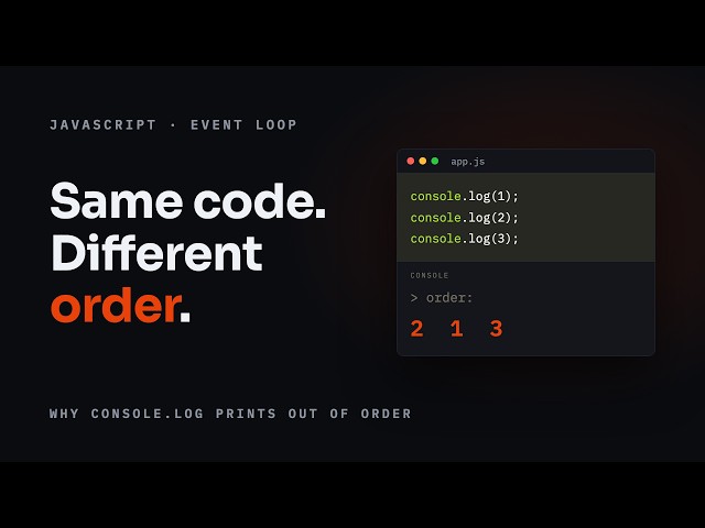 JavaScript Event Loop Explained, Call Stack, Microtasks & Async/Await