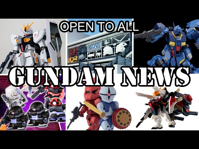 Gunpla Museum Update, EG Nu (Ukiyo-e), HG Gustav Karl Commander, MRS Hazel, And More [Gundam News]