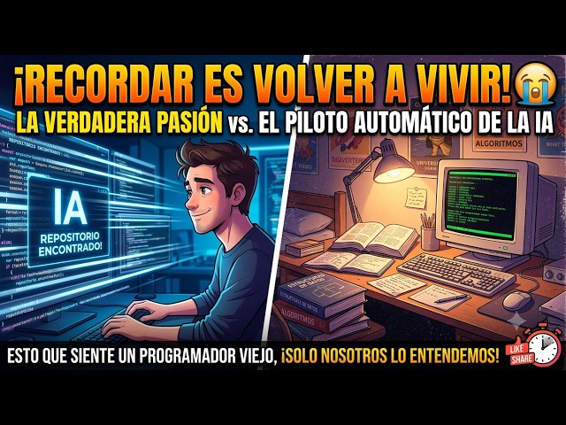 Lo que la IA nos QUITÓ a los programadores... (Recordar es vivir)