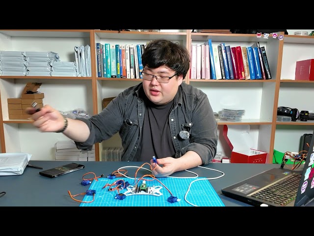 H.I.R.O. Model TR-01-A Tutorial Part 4: Fixing Servos.