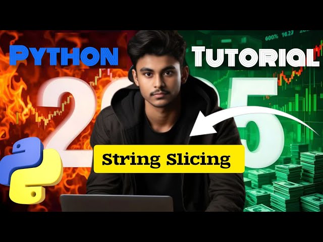 Python String Slicing | Easy Explanation for Beginners in Tamil