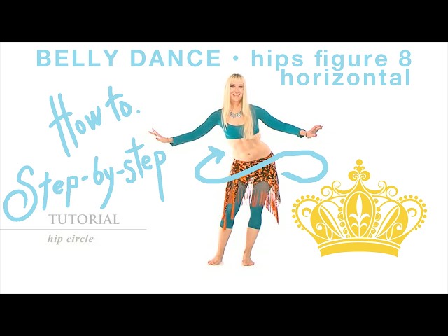 Belly dance hips infinity loop tutorial / figure 8 - from the "Love Potion" Workout with Neon