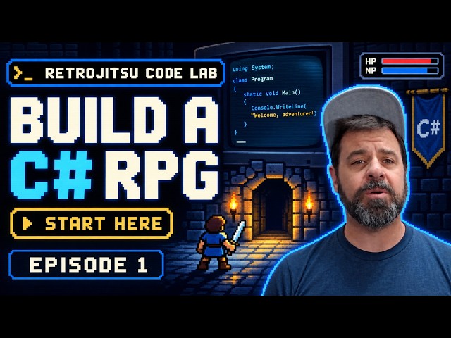 Learn C# by Building an Old-School RPG -- Part 1 : First Program