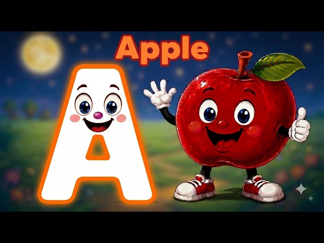 ABC Rhymes for Toddlers |A to Z ABC Phonics Song for Kids | Phonics Fun with A for Apple #kidssongs