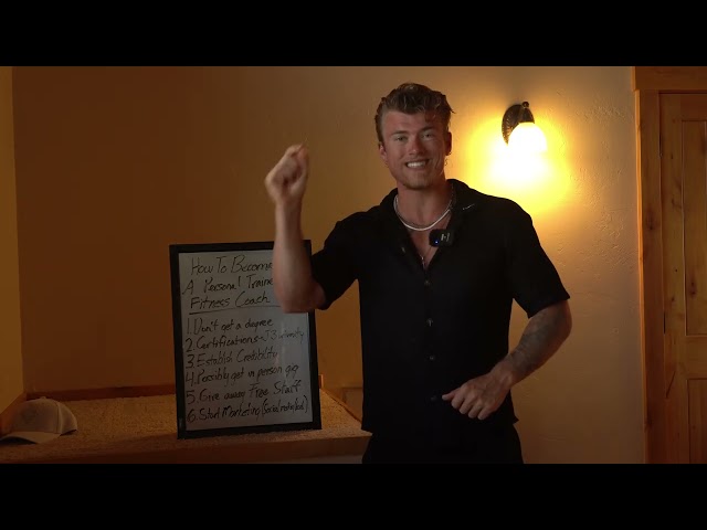 How to get started as a personal trainer or fitness coach