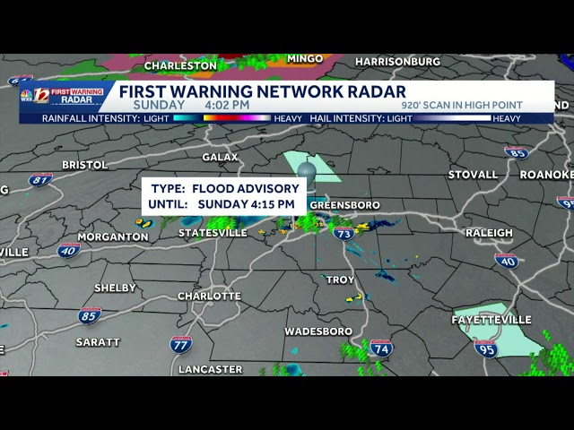 WEATHER UPDATE: Scattered severe storms on Sunday