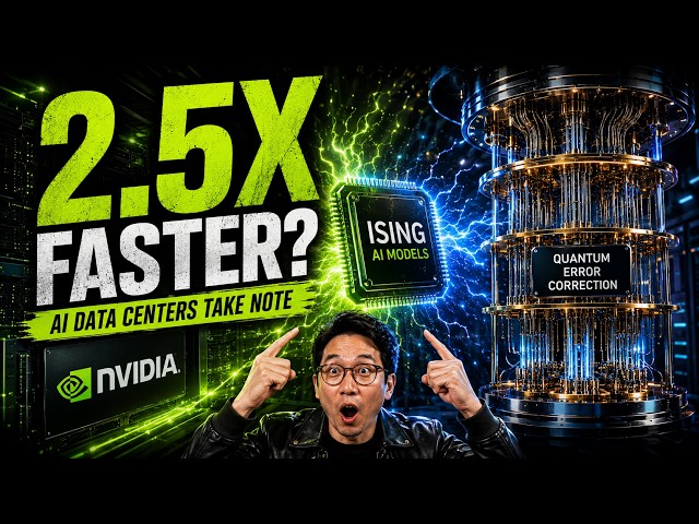 NVIDIA's AI Just Made Quantum Error Correction 2.5× Faster