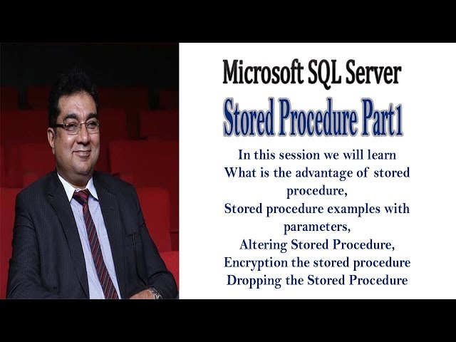 Microsoft SQL Serve Stored Procedure Part 1 in Urdu
