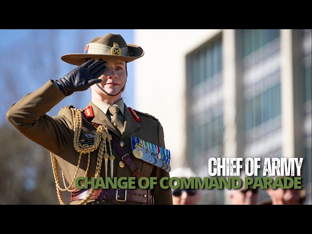 ADF | Chief of Army Change of Command Parade