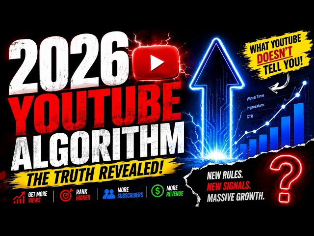🚀 2026 YouTube Algorithm Explained | Grow Faster!