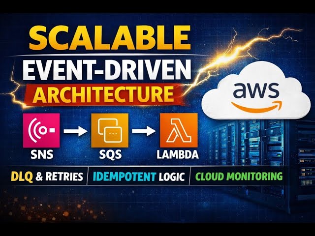 Building Scalable Event-Driven Architectures on AWS | SNS, SQS & Lambda Explained