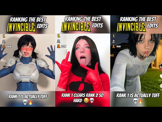 Ranking Best Viral Invincible Edits COMPILATION Part 1