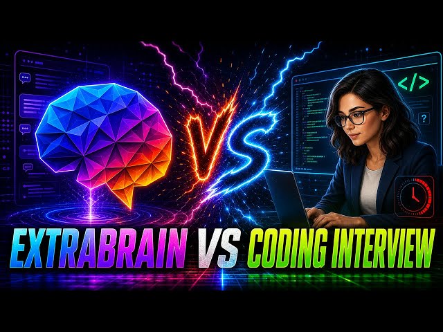 AI Coding Interview Assistant for Mac: ExtraBrain Coding Interview Demo