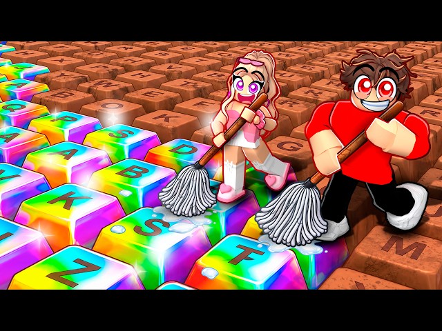 ROBLOX CLEAN THE KEYCAPS!