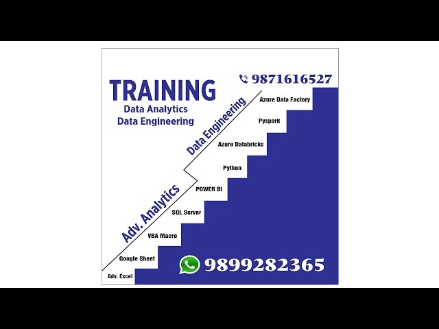 Training for Data Engineering and Data Analyst