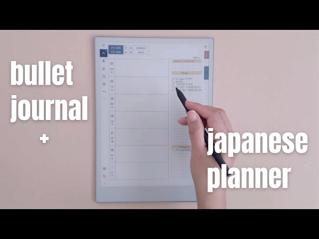 I Tried Bullet Journaling on the reMarkable. Now I Use This Instead.
