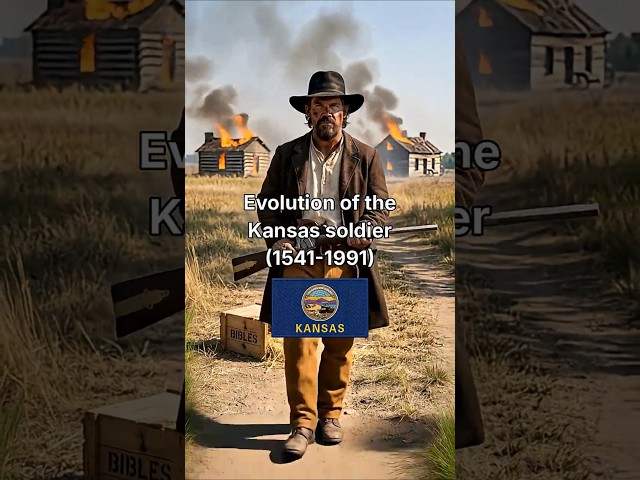 Bleeding Kansas and beyond : evolution of the kansas soldier from 1541 to 1991