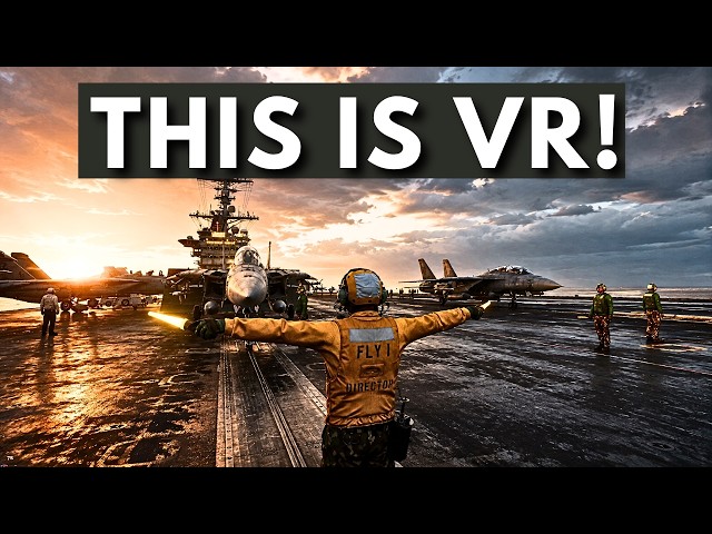 DCS F-14 Tomcat in VR | The Most IMMERSIVE Experience Yet! (4K)
